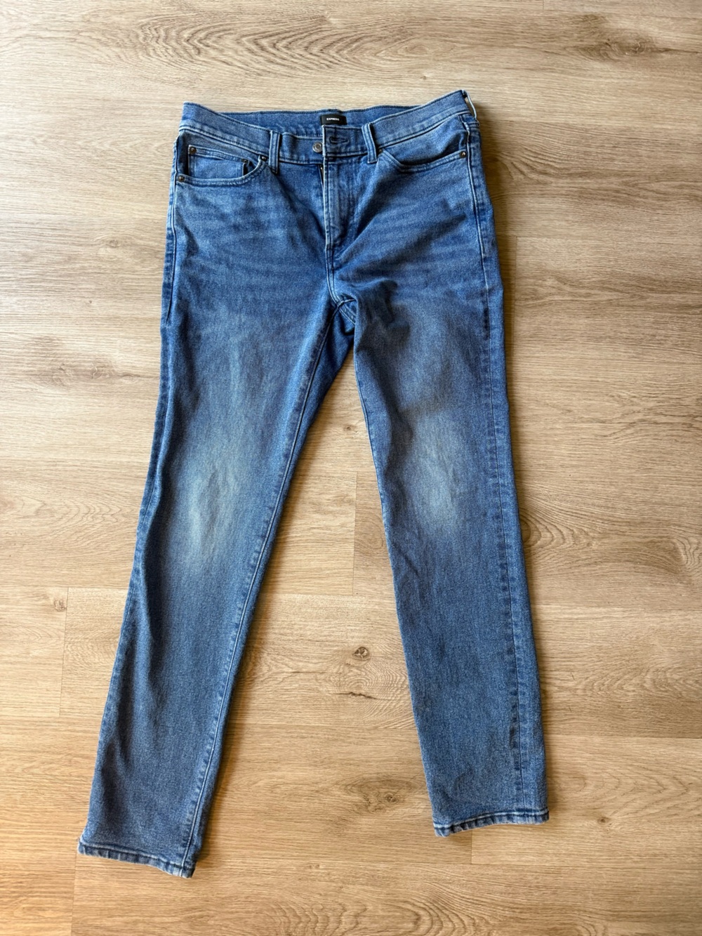 Express Men's Blue Slim Fit Jeans
